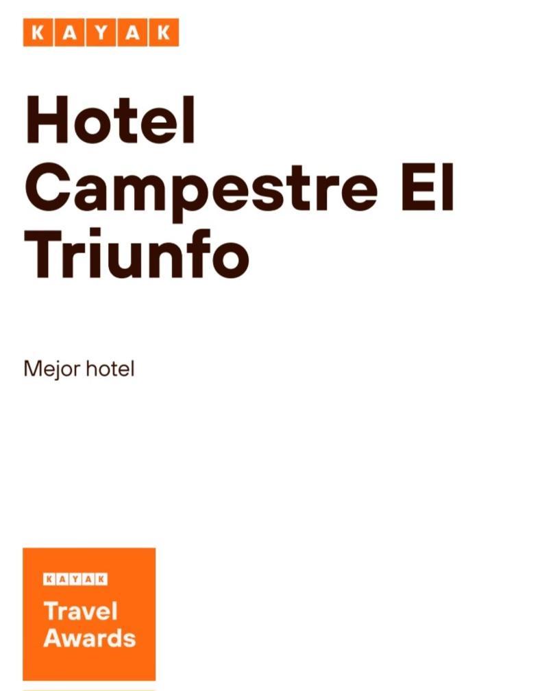 Hotel Campestre El Triunfo San Agustín Extérieur photo